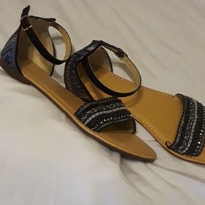 Women’s ANNA Beaded Flat Sandals